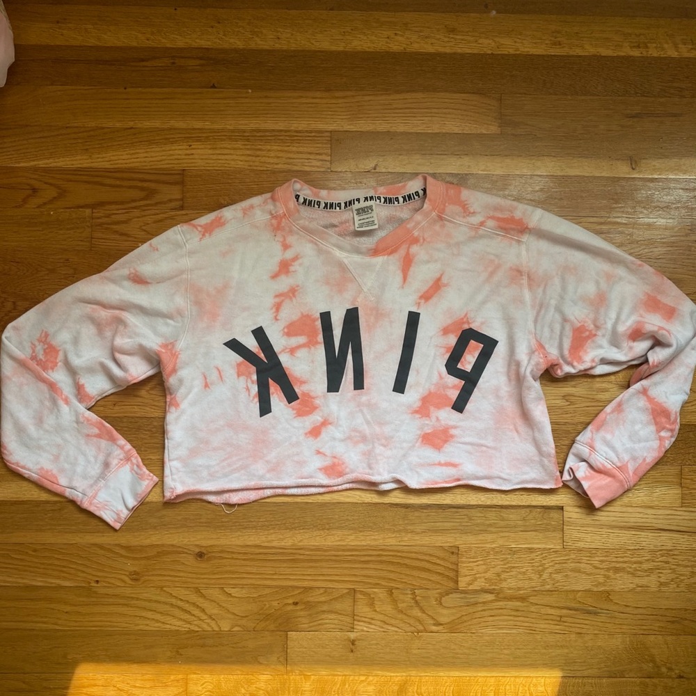 Pink Victoria Secret Sweatshirt